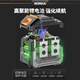 Electric driver large torque lithium battery brushless impact pneumatic wrench car tire auto repair tool rechargeable rack worker