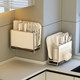 Kitchen storage rack wall-mounted punch-free knife holder 2023 new pot L cover rack chopsticks and chopping board integrated storage