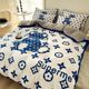 Light luxury high-end four-piece set bed sheet and quilt cover 2024 new autumn bedding quilt cover bed cover student three-piece set