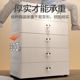 Embroidered thickened c bedroom drawer storage cabinet plastic children's storage baby wardrobe multi-layer finishing box bedside