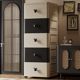 Storage cabinet drawer clothes and miscellaneous living room snack storage cabinet box baby baby children place Y rack bedside