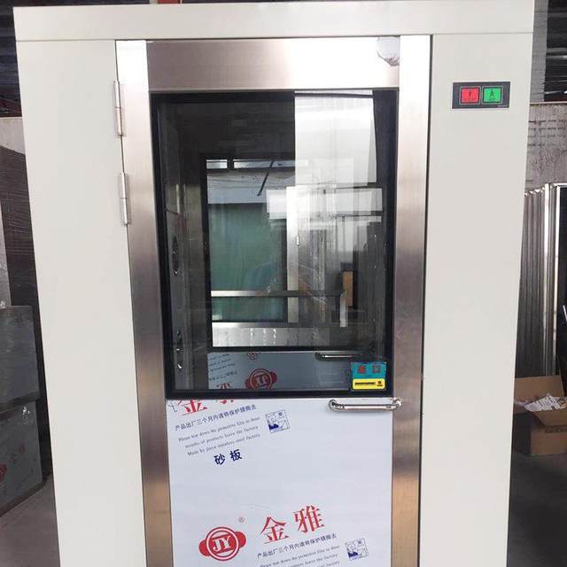 Steel plate painted air shower room dust-free workshop single air shower room intelligent control steel plate painted air shower room
