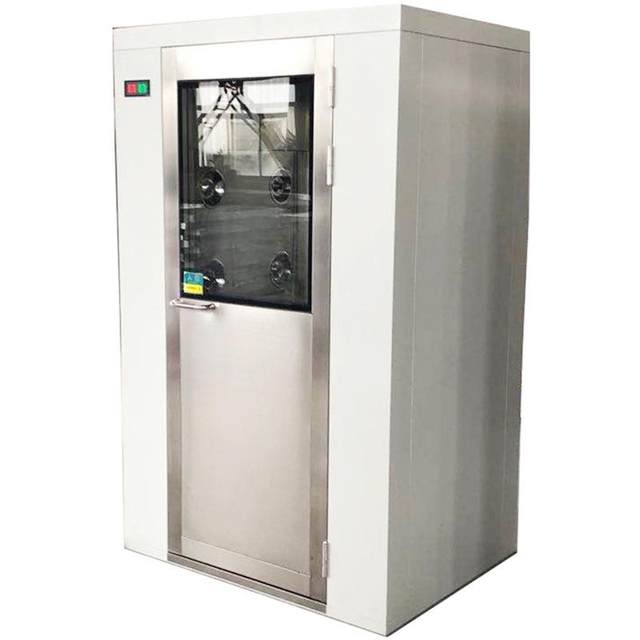 Steel plate painted air shower room dust-free workshop single air shower room intelligent control steel plate painted air shower room
