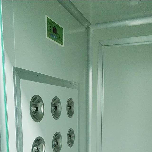 Steel plate painted air shower room dust-free workshop single air shower room intelligent control steel plate painted air shower room