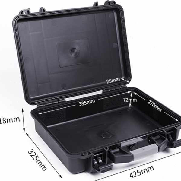 Outdoor portable safety protection box, waterproof and moisture-proof tool instrument equipment box, D4211 series tool box
