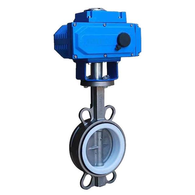 Electric butterfly valve Soft seal butterfly valve 971-10-100 Electric butterfly valve