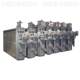 Manual smoke insulation smoke sulfur barrier door single louver baffle door adjustable smoke DN100~DN channel electric