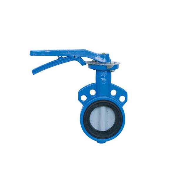 Focus on handle-to-clip soft seal butterfly valve 71-10/16 The manufacturer supplies butterfly valve