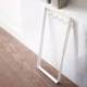 Manufacturer direct sales garbage rack, iron-made portable folding garbage rack, simple storage rack, kitchen handbag rack