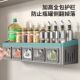 Kitchen seasoning rack stainless steel wall-mounted condiment combination set salt seasoning jar storage box without hole punching