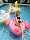 Надувное кольцо для плавания INTEX Flamingo надувное крепление единорог для взрослых и детей плавающая кровать, плавающая в бассейне с водой mini 2