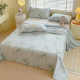 Thickened old coarse cloth bed sheet single piece pure cotton 100 cotton 2025 new fresh A-class mother and baby grade three-piece set