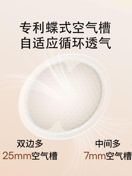 嫚熙超薄防溢乳垫哺乳期透气防溢乳贴产妇乳贴产后一次性溢乳乳垫 — 2
