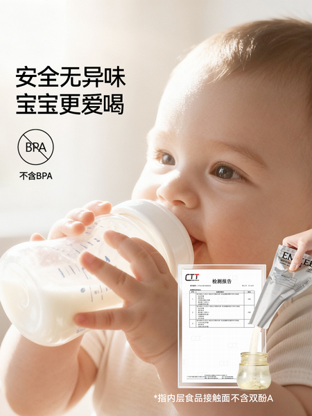 嫚熙奶粉袋便携一次性外出分装袋盒铝箔密封加厚储存奶袋食品级 — 5
