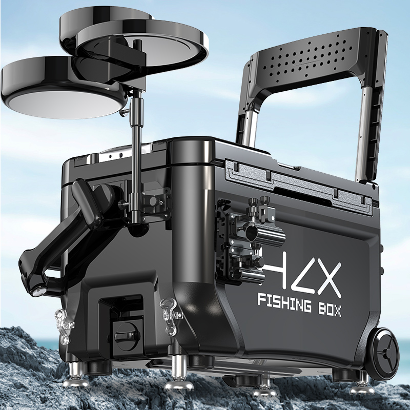 Картина Zhongxian ultra-light fishing box, многофункциональная рыболовная коробка, полный комплект новой тайваньской рыболовной коробки 2024 года выпуска, 2025 может устанавливаться на рыболовные снасти и снаряжение Изображение 1