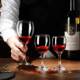 Red wine glass set household crystal glass goblet grape red wine glass rack decanter wine utensil luxury high-end