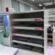 Suitable for office and home desktop multi-layer iron plate file storage shelf cosmetic drawer storage cabinet