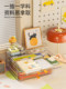 Desk storage rack can pull out students' subject books layered shelf test paper data sorting classification rack desktop can be stacked with A4 file storage rack