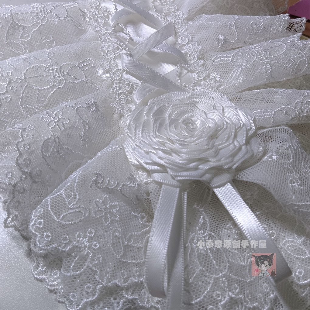 XIAOFENG ORIGINAL LO HAND-MADE LOLITA BLACK FLOWER BALL HEADBAND LOLITA HEADGEAR GOTHIC ALL-MATCH HAIR ACCESSORIES
