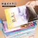 New transparent book storage bag waterproof dustproof folding high school student book protection portable documents durable