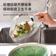 Sink drain basket triangular kitchen filter rack water drain basket washing basin water sink tea residue leaking sieve