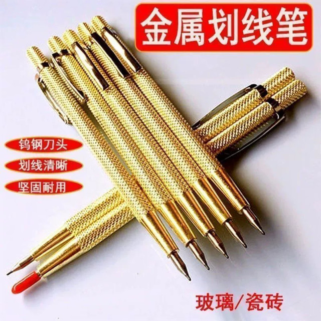 High hardness tungsten steel alloy marking pen High hardness ceramic tile needle marking pen cutting tool manual tool
