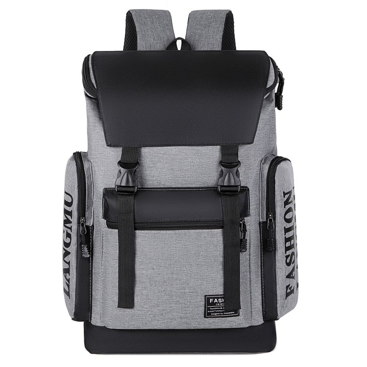 BACKPACK MEN BACKPACK HIGH SCHOOL JUNIOR HIGH SCHOOL STUDENT SCHOOLBAG FASHION TREND FEMALE HIGH-CAPACITY TRAVEL COMPUTER COLLEGE STUDENT