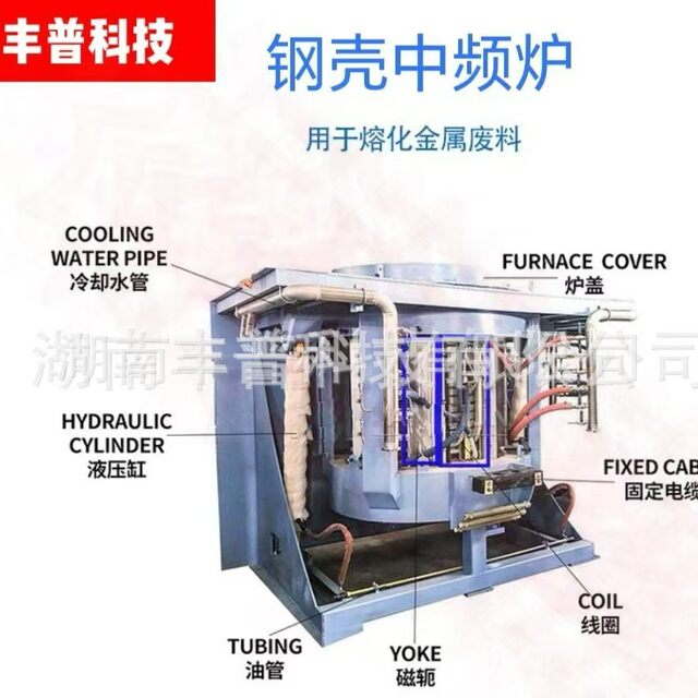 Hot-selling manufacturers supply Mechatronics integrated induction heating complete set of equipment for induction heating furnaces