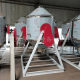Additive powder mixer waist drum mixer 200kg fully sealed granule powder waist drum mixer