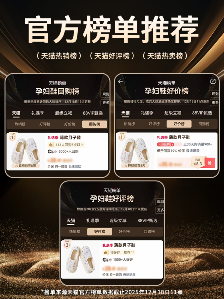 月子鞋包跟四季款孕妇软底防滑10月份秋产后厚底产妇夏薄款棉拖鞋 — 2