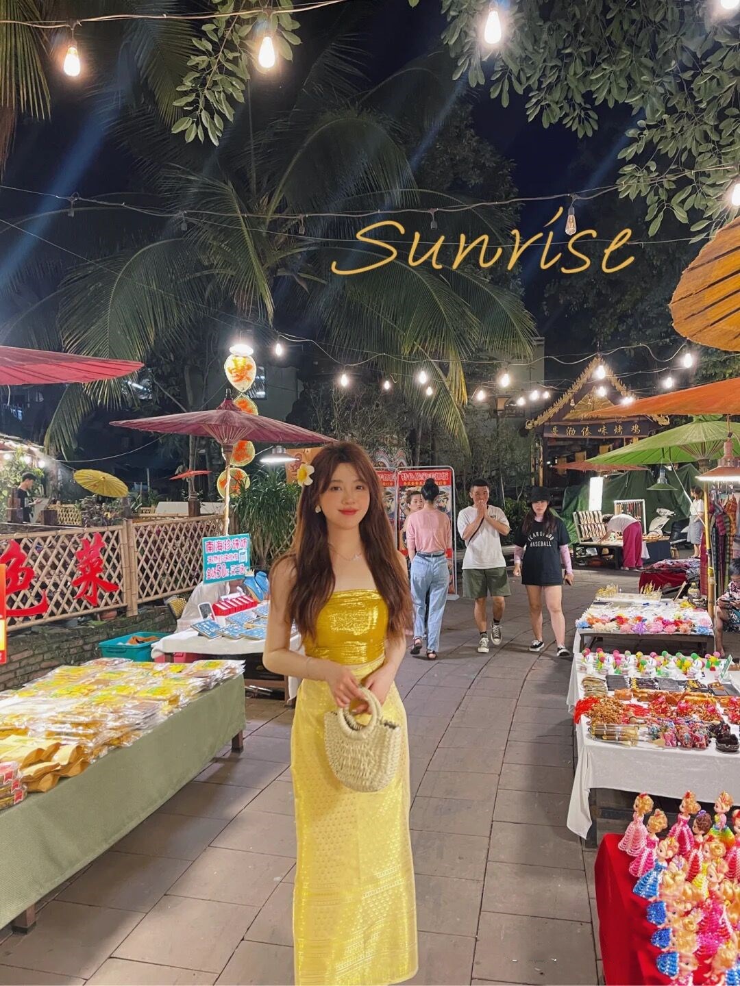 ETHNIC CHARACTERISTICS JU JINGYI THE SAME SUIT SEXY TIE WRAP CHEST GOLD SKIRT HIGH-END STORE CLOTHES WOMENS FRONT DESK CLOTHING