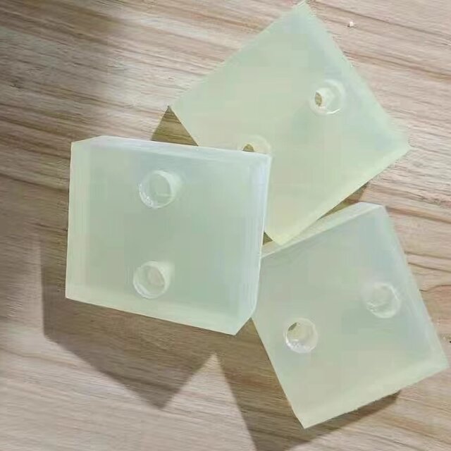 Polyurethane board PU board Youli glue cushion gasket beef tendon board hollow rod opening mold processing custom