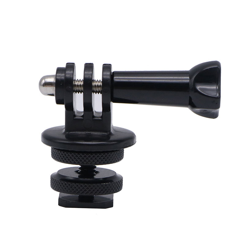 GOPRO DJI 핫슈 브래킷 LNSTA360 액션 카메라 액세서리용 마이크로 SLR 변환 베이스에 연결