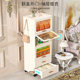 Household flip storage cabinet Living room children's toy drawer cabinet baby clothing multi-layer plastic
