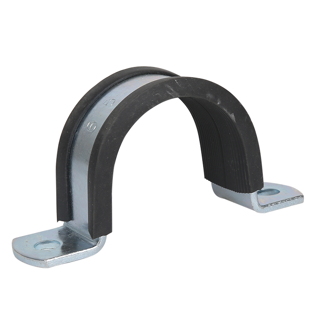 Ohm tube card fixer galvanized thickened water pipe clamp riding card U-shaped clamp tube hose tube clamp