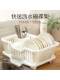 Drain bowl, plate rack, dish storage rack, sink storage rack, tableware, household kitchen countertop, bowl, chopsticks, water filter storage box