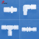 PP plastic transparent card socket G1/8 and G1/4 external thread adapter 6*4 and 8*6 hoses Quick plug connector