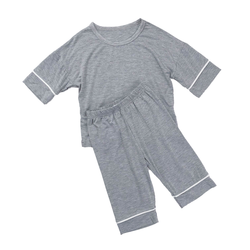 BABY PAJAMAS MODAL COTTON SILK SUMMER THIN FACE MASK BOYS GIRLS KIDS AIR CONDITIONER LOUNGEWEAR WOMEN SETS MEN
