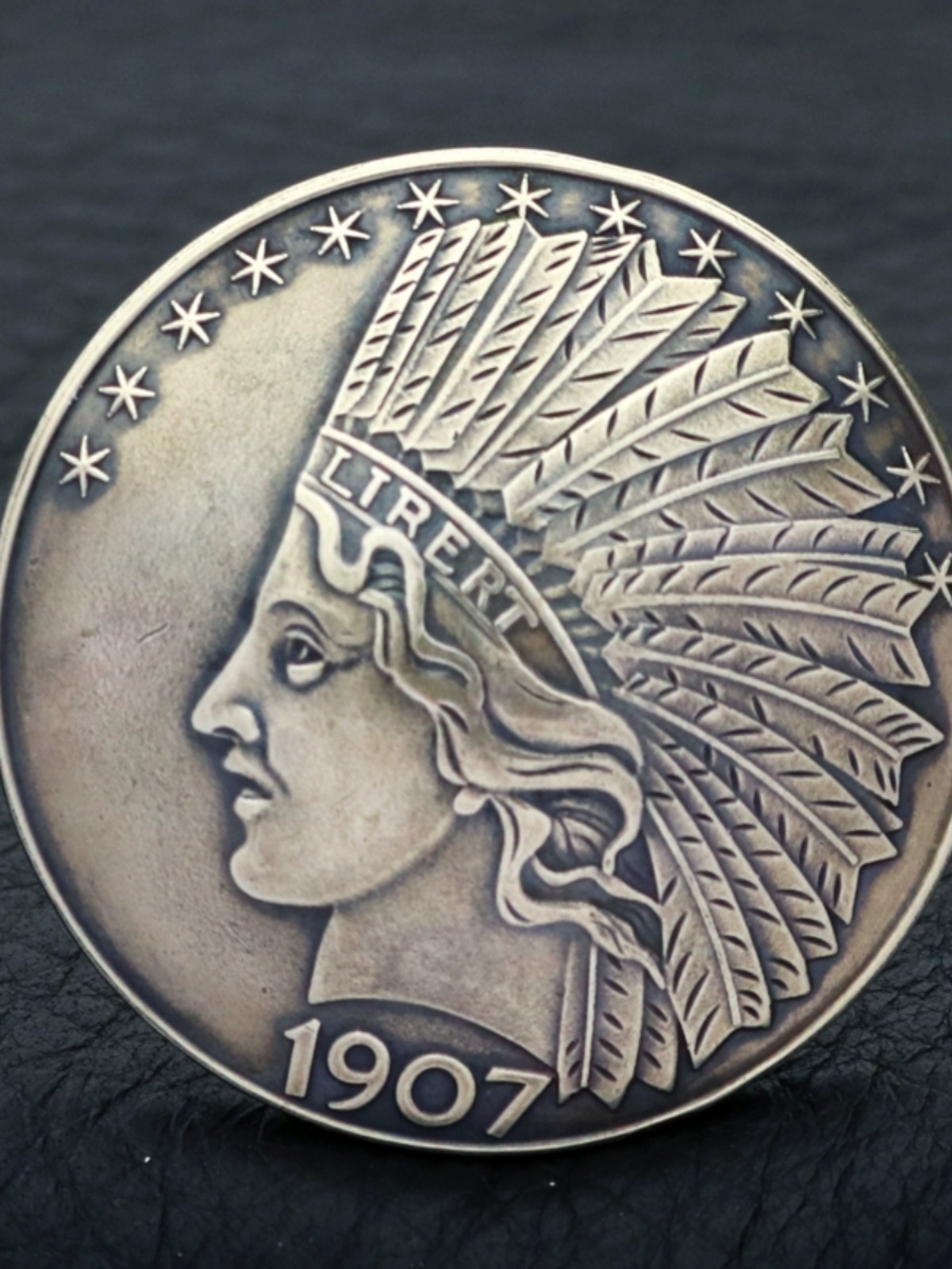 HANDMADE VINTAGE PERSONALITY CHIEFTAIN HEAD BRASS WHITE COPPER CATTLE WEALTH CLOTH BUCKLE DECORATIVE BUCKLE LEATHER GOODS LEATHER CARVING ACCESSORIES