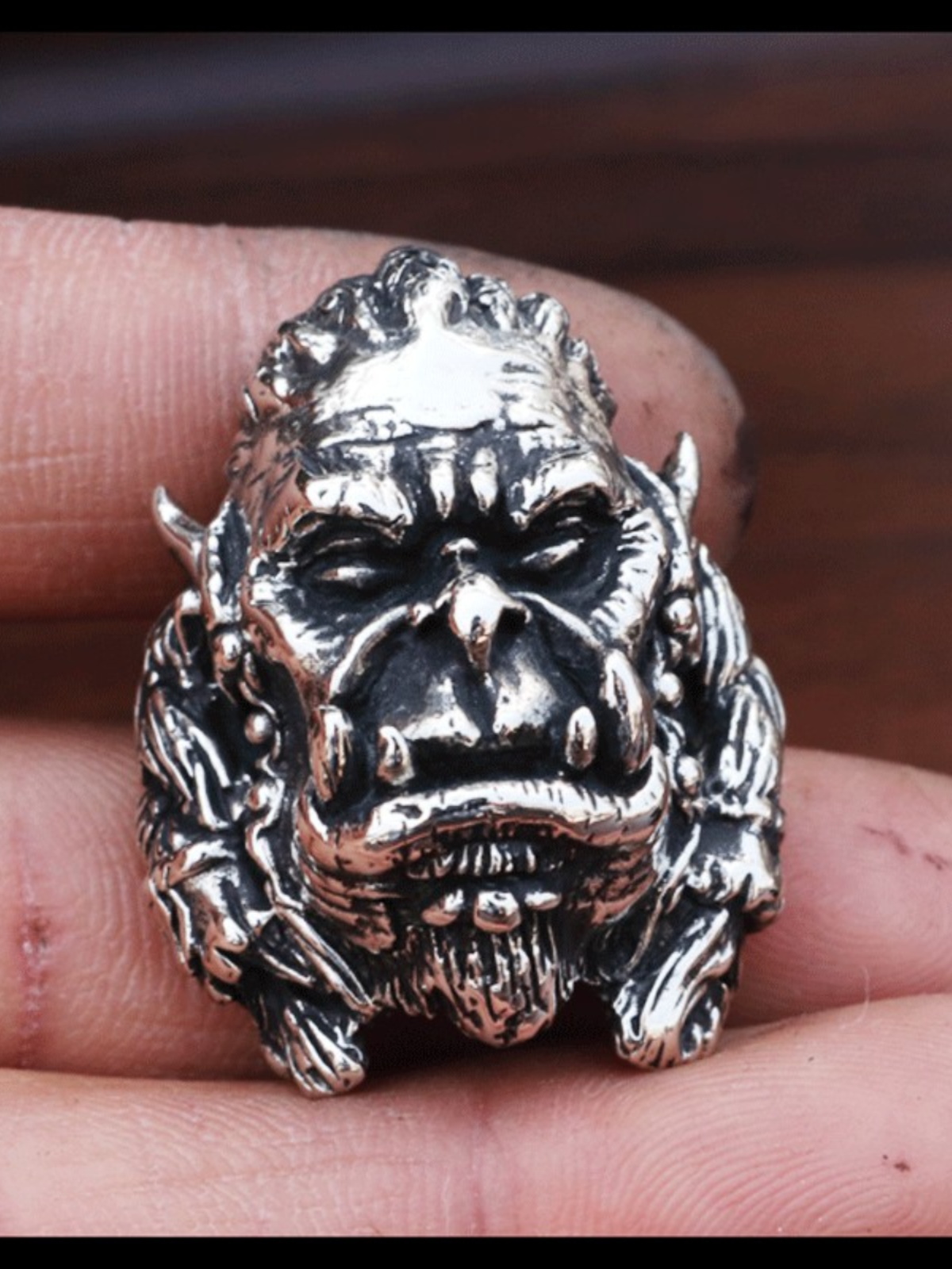 [GUYI SEIKO] BRASS RETRO APE DOMINEERING DECORATIVE BUCKLE WEALTH CLOTH BUCKLE HANDMADE DIY LEATHER ACCESSORIES