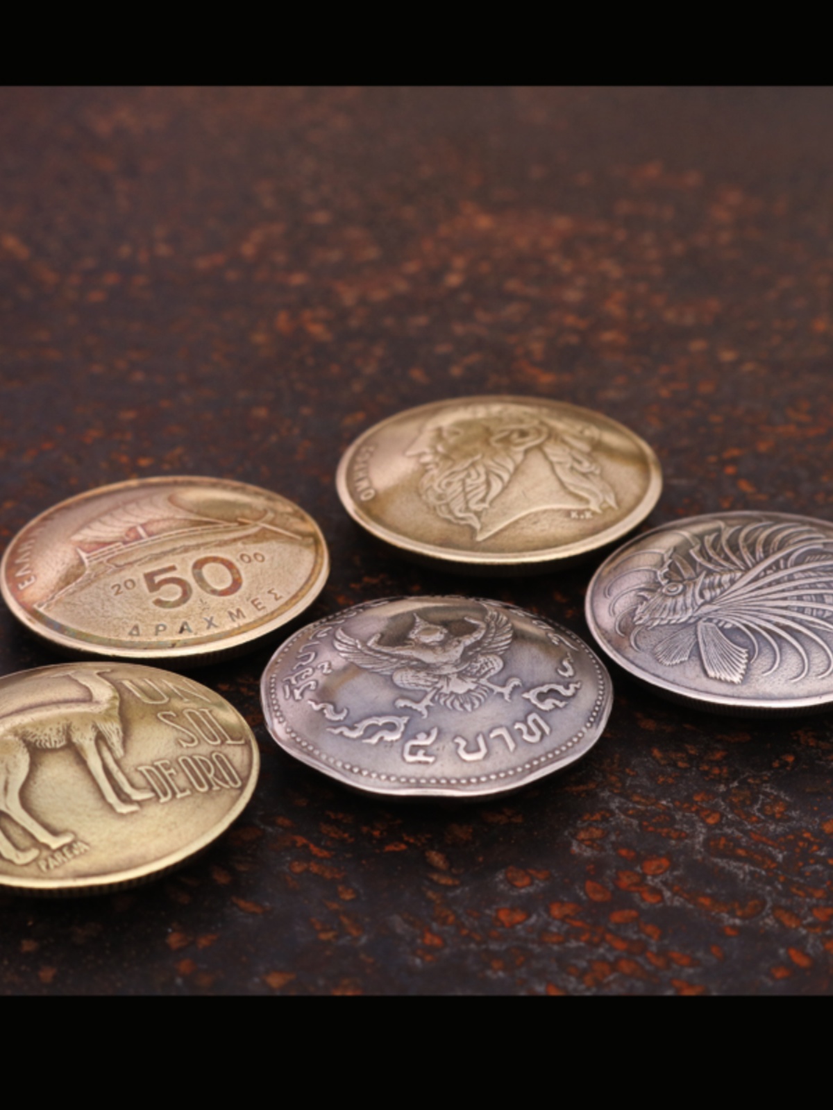 HANDMADE DIY VINTAGE GENUINE MONEY CLOTHES DECORATION BUTTON COIN CUFFLINKS LEATHER GOODS CAI CLOTH BUCKLE COIN BADGE 29MM