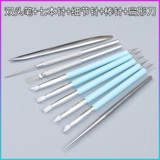 Протирать марки силиконовую мягкую головку с двойной головкой точечная ручка резиновая ручка рука рук -приготовленная пластиковая глиняная глиняная керамика