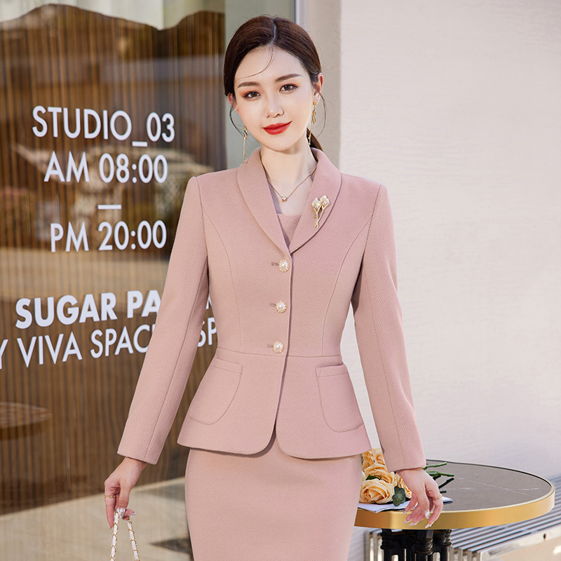 SPRING AND AUTUMN NEW SHORT SUIT WOMENS JACKET TEMPERAMENT LADY LITTLE FRAGRANCE PROFESSIONAL DRESS SLIM SUIT SKIRT