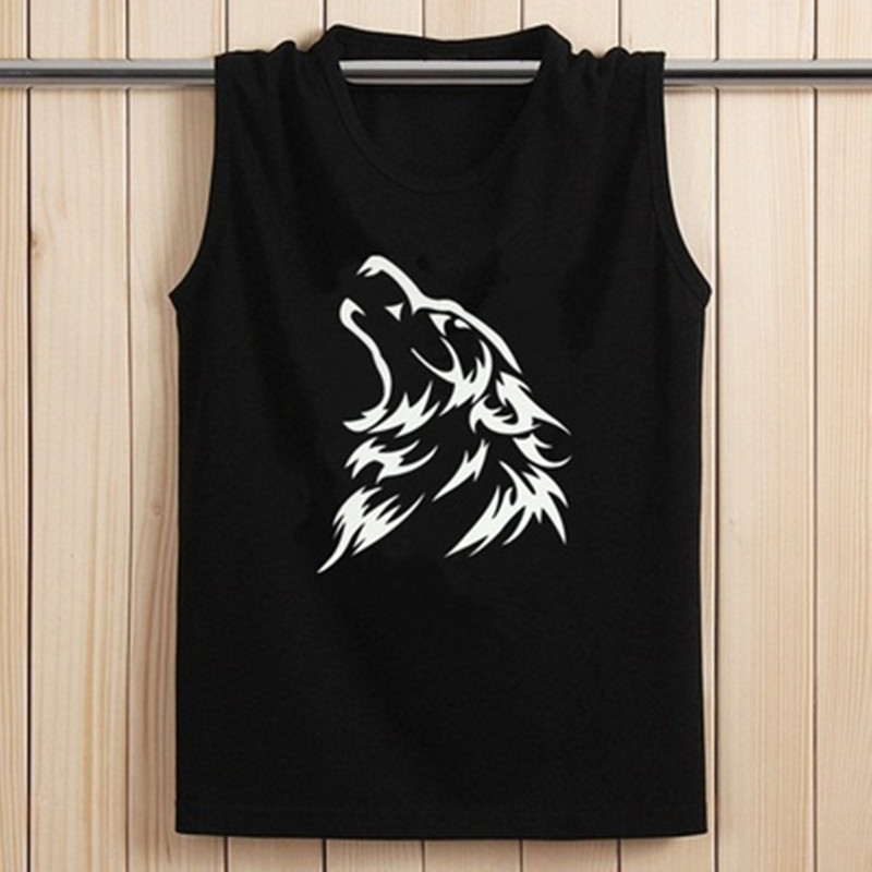SPORTS VEST MENS SLEEVELESS T-SHIRT COTTON BREATHABLE FITNESS BASE WIDE SHOULDER SUMMER YOUTH LOOSE BASKETBALL UNIFORM