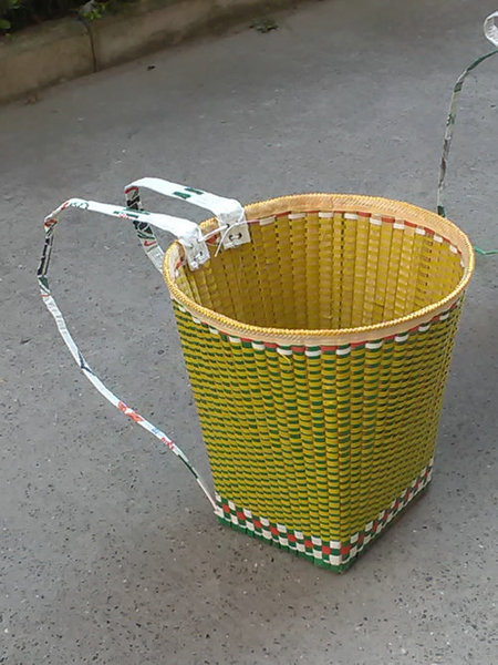 纯手工竹编背篼 背篓多彩舞蹈电影道具背篓 买菜采摘生活收纳筐