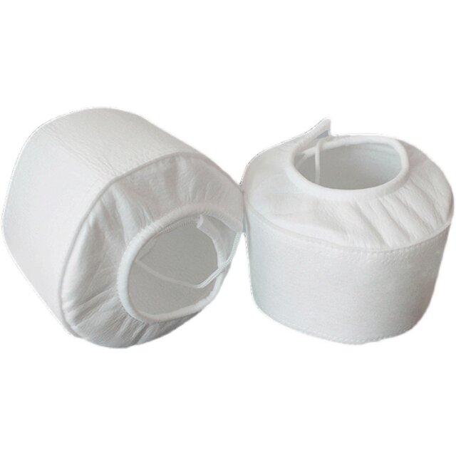 Polypropylene flange protective sleeve acid and alkali resistant leakage-resistant industrial pipeline safety valve splash-proof and splash-proof protective cover