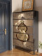 Song's aesthetic steel shoe cabinet storage cabinet integrated with wall-mounted household door layered partition door large capacity outside corridor