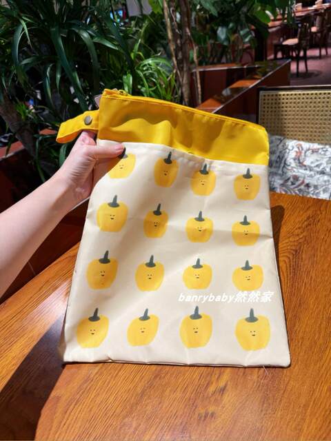 Cute large capacity storage bag waterproof travel packaging and finishing bag kindergarten dirty laundry bag