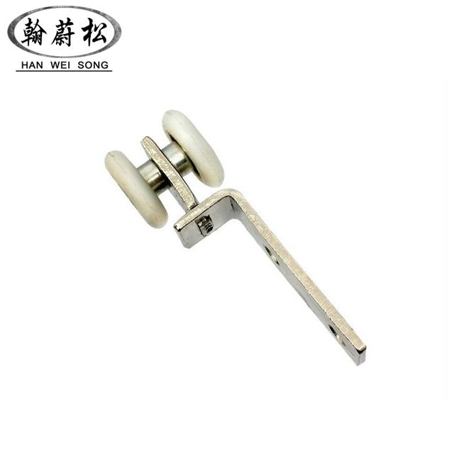 Mini wooden door crane wheel pulley sliding door crane rail silent wheel sliding door crane door crane wheel hanging rail pulley custom style