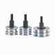 The wire cable extruder is placed on the wire frame, wire cable extruder guide wheel